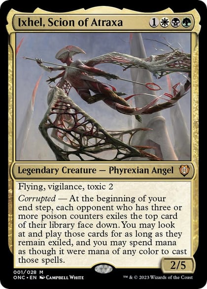 Ixhel, Scion of Atraxa, Commander: Phyrexia: All Will Be One 1