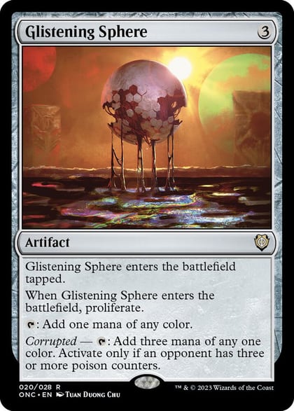 Glistening Sphere, Commander: Phyrexia: All Will Be One 20