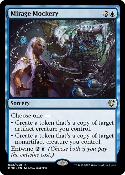 Mirage Mockery, Commander: Phyrexia: All Will Be One 22
