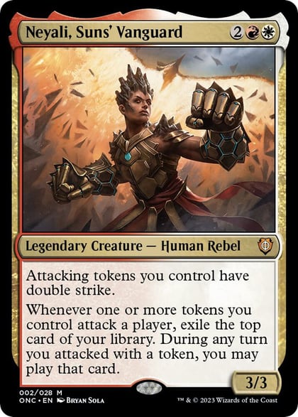 Neyali, Suns' Vanguard, Commander: Phyrexia: All Will Be One 2