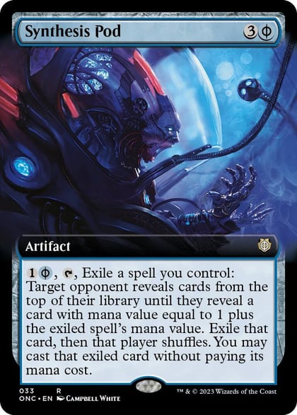 Synthesis Pod (Extended Art), Commander: Phyrexia: All Will Be One 33