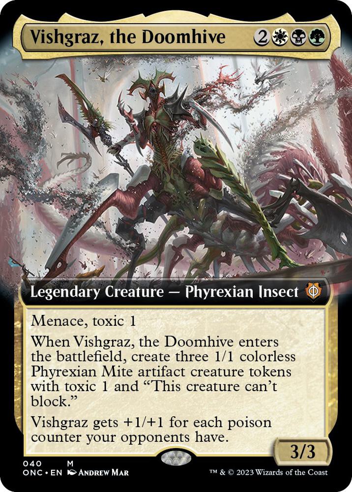 Vishgraz, the Doomhive (Extended Art), Commander: Phyrexia: All Will Be One 40