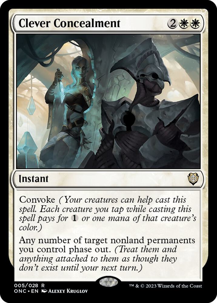 Clever Concealment, Commander: Phyrexia: All Will Be One 5