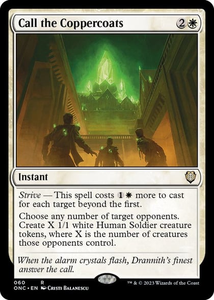 Call the Coppercoats, Commander: Phyrexia: All Will Be One 60
