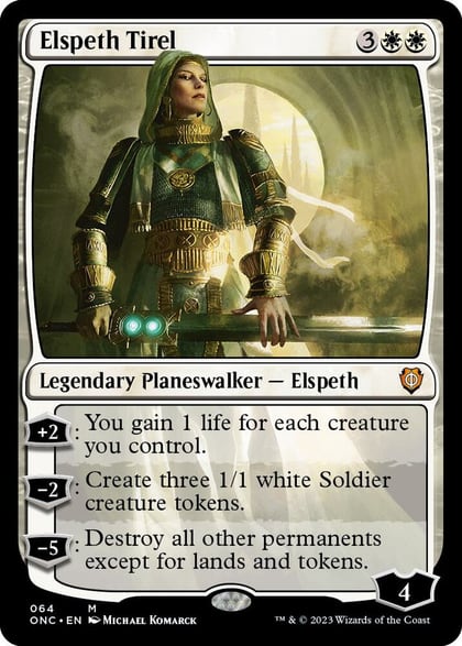 Elspeth Tirel, Commander: Phyrexia: All Will Be One 64