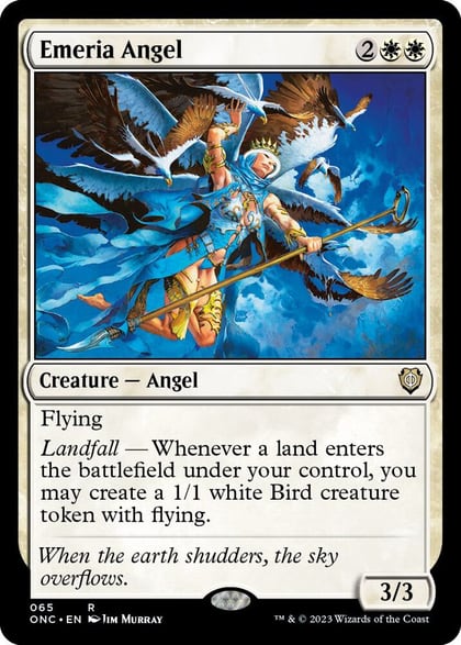 Emeria Angel, Commander: Phyrexia: All Will Be One 65