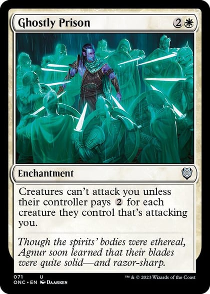 Ghostly Prison, Commander: Phyrexia: All Will Be One 71