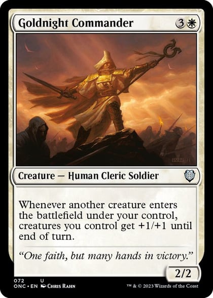 Goldnight Commander, Commander: Phyrexia: All Will Be One 72