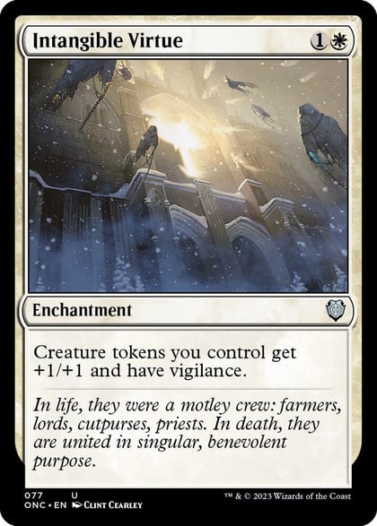Intangible Virtue, Commander: Phyrexia: All Will Be One 77