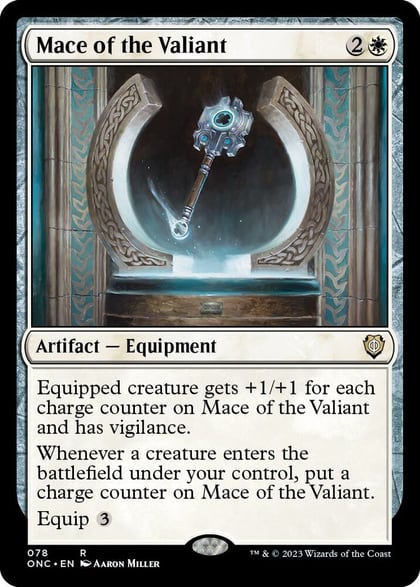 Mace of the Valiant, Commander: Phyrexia: All Will Be One 78