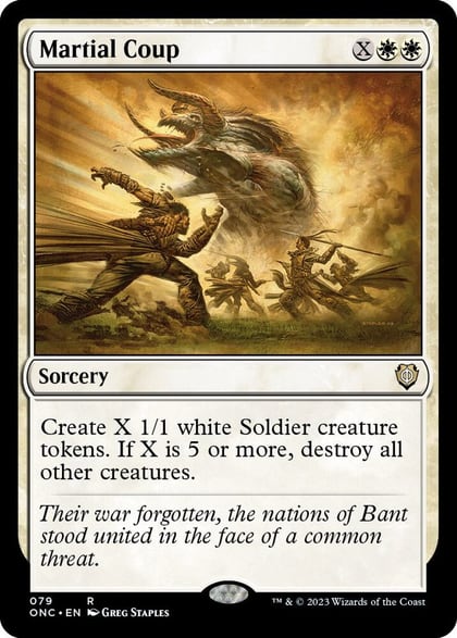 Martial Coup, Commander: Phyrexia: All Will Be One 79