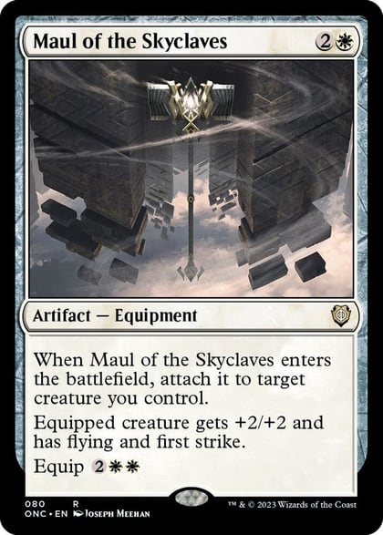 Maul of the Skyclaves, Commander: Phyrexia: All Will Be One 80