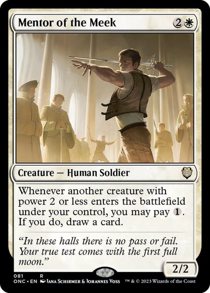 Mentor of the Meek, Commander: Phyrexia: All Will Be One 81