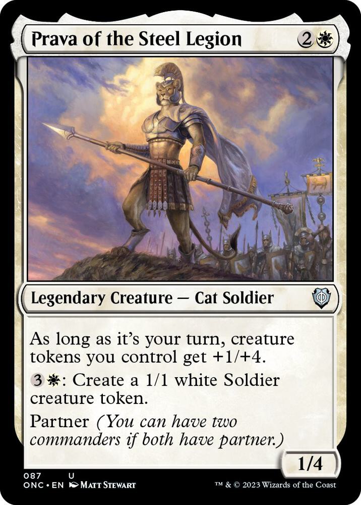 Prava of the Steel Legion, Commander: Phyrexia: All Will Be One 87