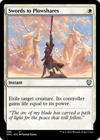 Swords to Plowshares, Commander: Phyrexia: All Will Be One 89