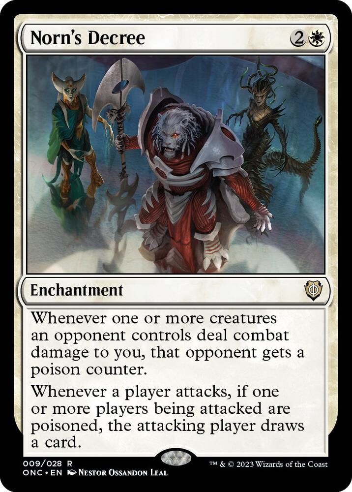 Norn's Decree, Commander: Phyrexia: All Will Be One 9