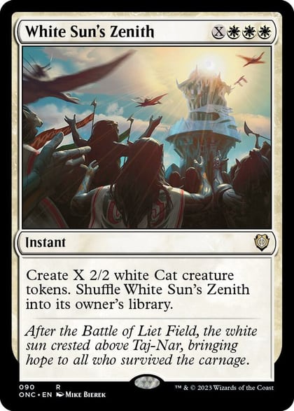 White Sun's Zenith, Commander: Phyrexia: All Will Be One 90