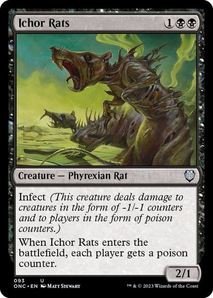 Ichor Rats, Commander: Phyrexia: All Will Be One 93