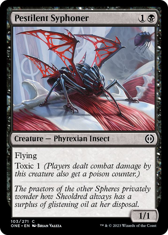 Pestilent Syphoner, Phyrexia: All Will Be One 103