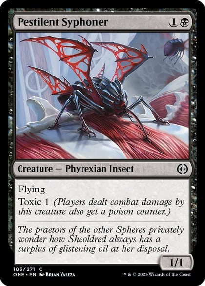 Pestilent Syphoner, Phyrexia: All Will Be One 103