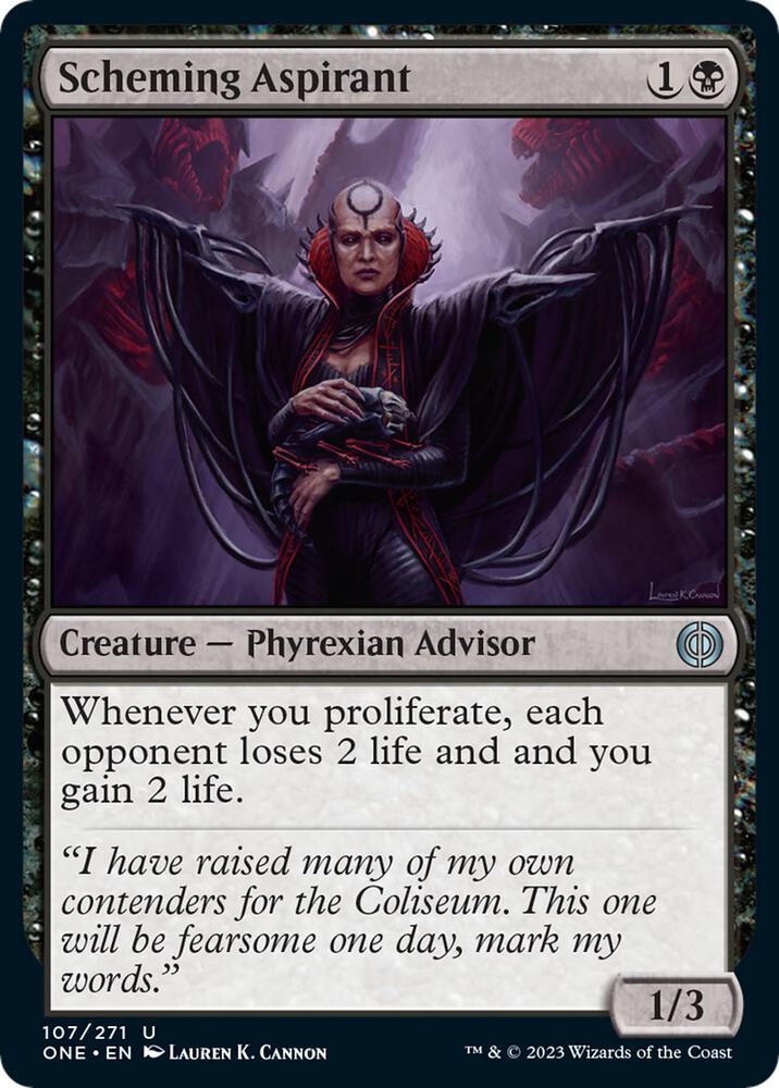 Scheming Aspirant, Phyrexia: All Will Be One 107