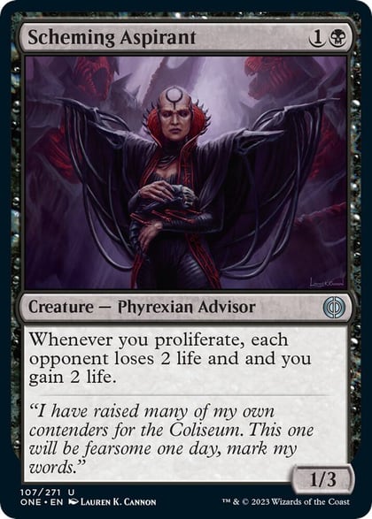 Scheming Aspirant, Phyrexia: All Will Be One 107