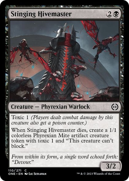 Stinging Hivemaster, Phyrexia: All Will Be One 110