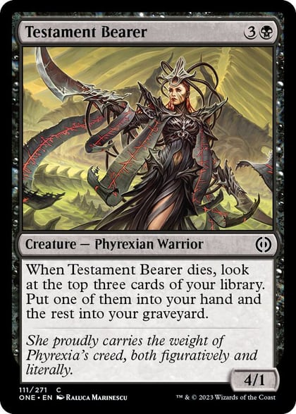 Testament Bearer, Phyrexia: All Will Be One 111
