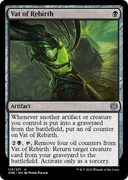 Vat of Rebirth, Phyrexia: All Will Be One 113