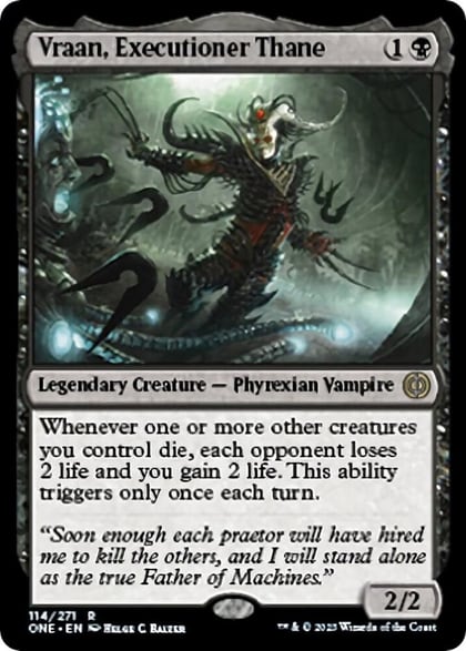 Vraan, Executioner Thane, Phyrexia: All Will Be One 114