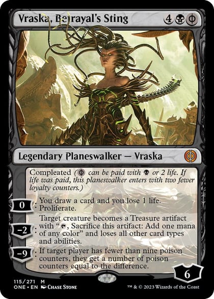 Vraska, Betrayal's Sting, Phyrexia: All Will Be One 115