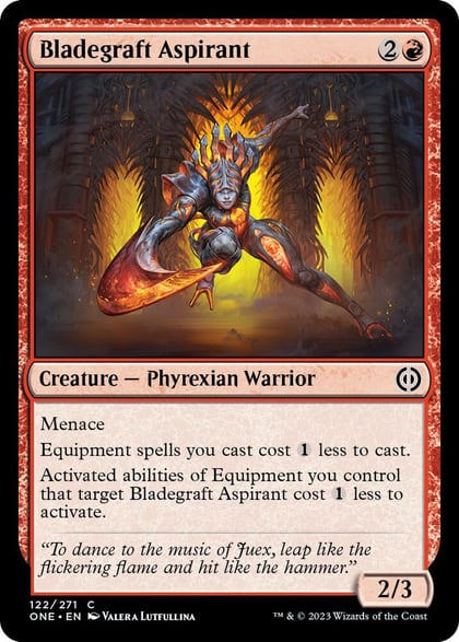 Bladegraft Aspirant, Phyrexia: All Will Be One 122