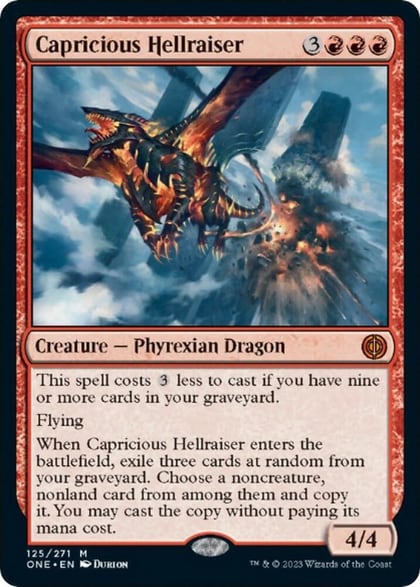 Capricious Hellraiser, Phyrexia: All Will Be One 125