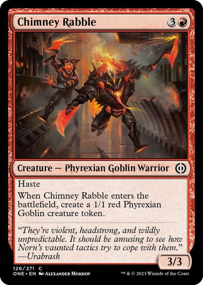 Chimney Rabble, Phyrexia: All Will Be One 126