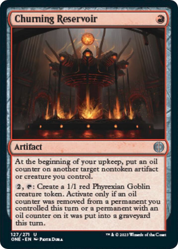 Churning Reservoir, Phyrexia: All Will Be One 127