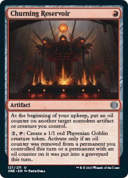 Churning Reservoir, Phyrexia: All Will Be One 127
