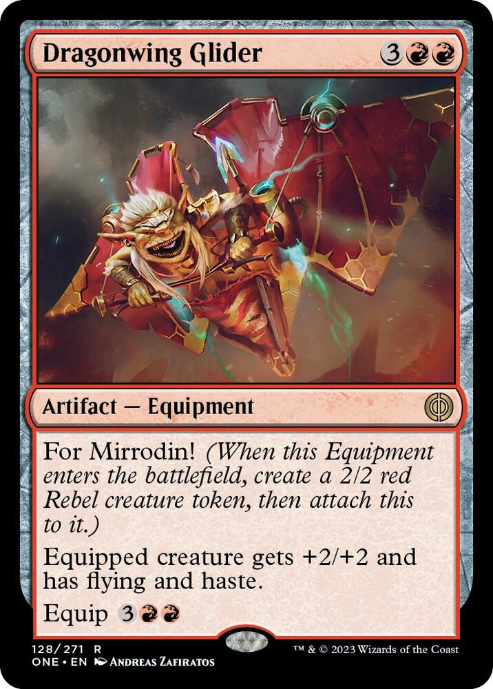 Dragonwing Glider, Phyrexia: All Will Be One 128