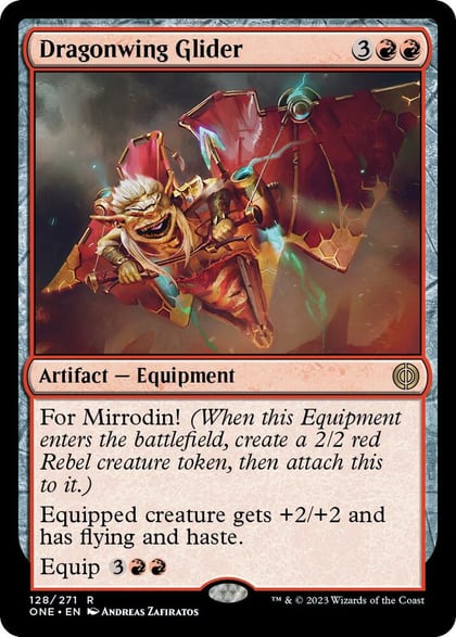 Dragonwing Glider, Phyrexia: All Will Be One 128