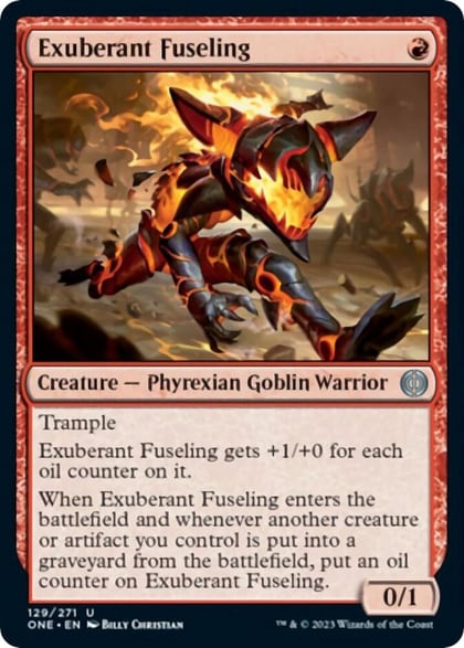 Exuberant Fuseling, Phyrexia: All Will Be One 129