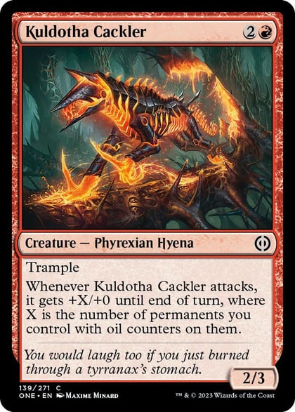 Kuldotha Cackler, Phyrexia: All Will Be One 139