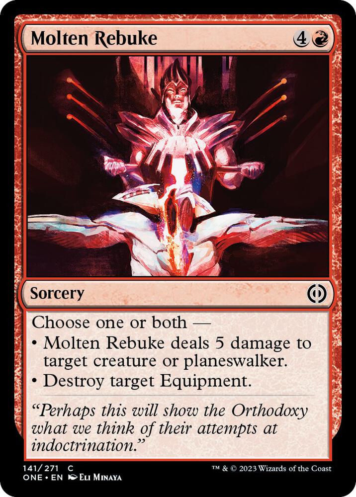 Molten Rebuke, Phyrexia: All Will Be One 141