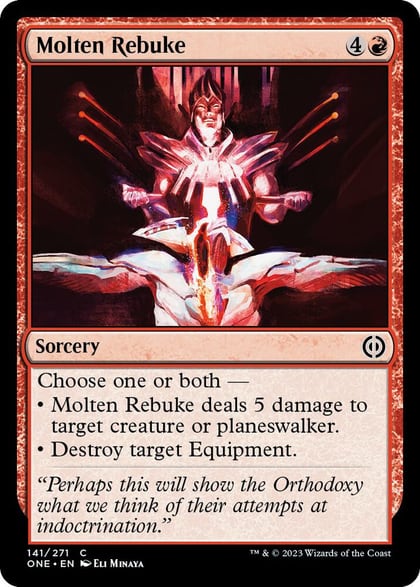 Molten Rebuke, Phyrexia: All Will Be One 141
