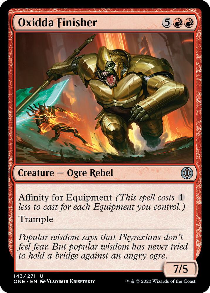 Oxidda Finisher, Phyrexia: All Will Be One 143