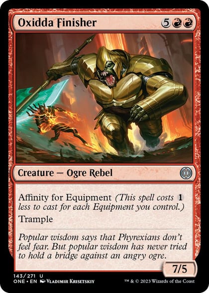 Oxidda Finisher, Phyrexia: All Will Be One 143