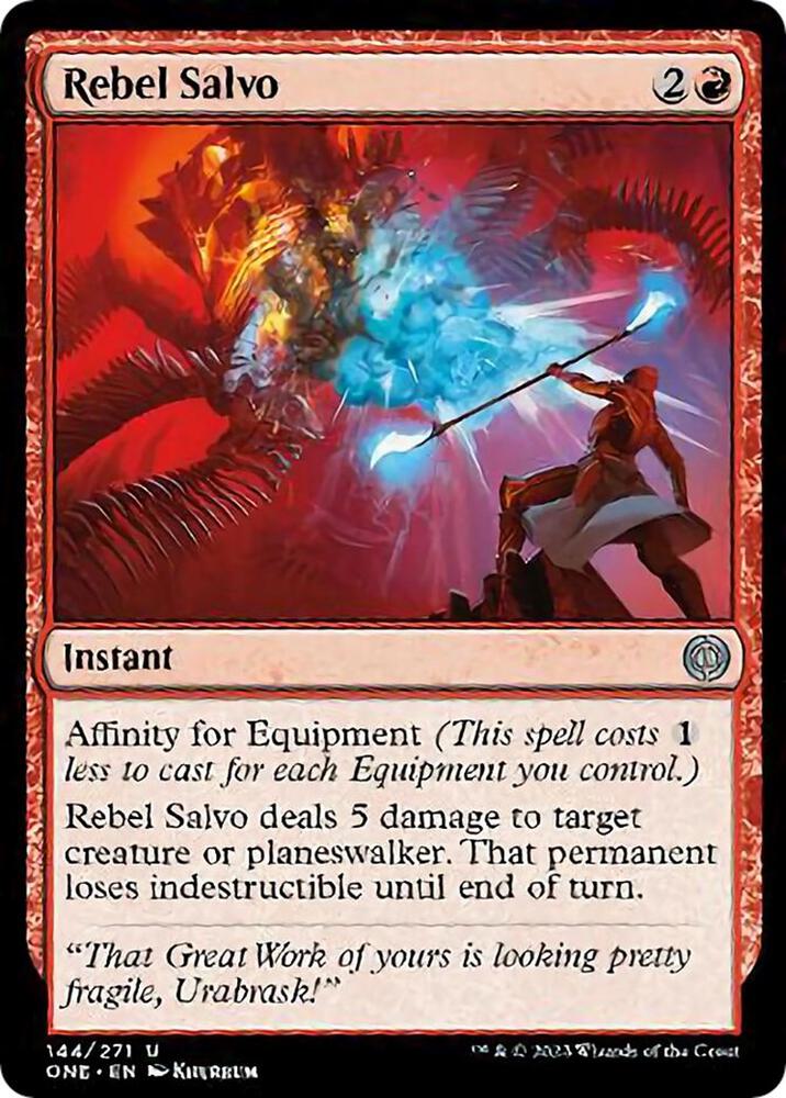 Rebel Salvo, Phyrexia: All Will Be One 144