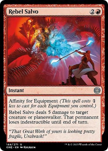 Rebel Salvo, Phyrexia: All Will Be One 144
