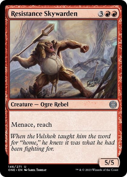 Resistance Skywarden, Phyrexia: All Will Be One 146