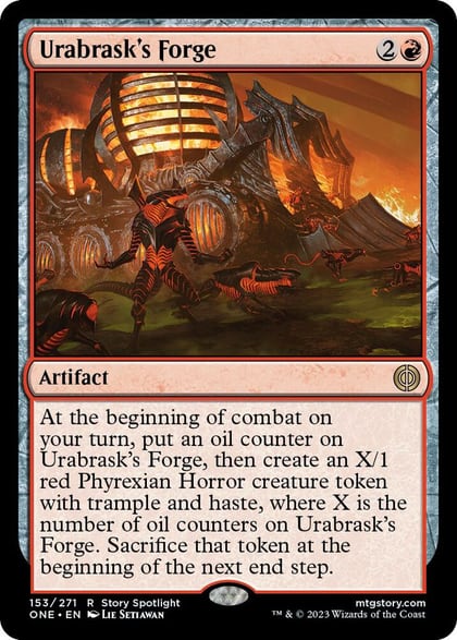 Urabrask's Forge, Phyrexia: All Will Be One 153