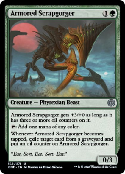 Armored Scrapgorger, Phyrexia: All Will Be One 158