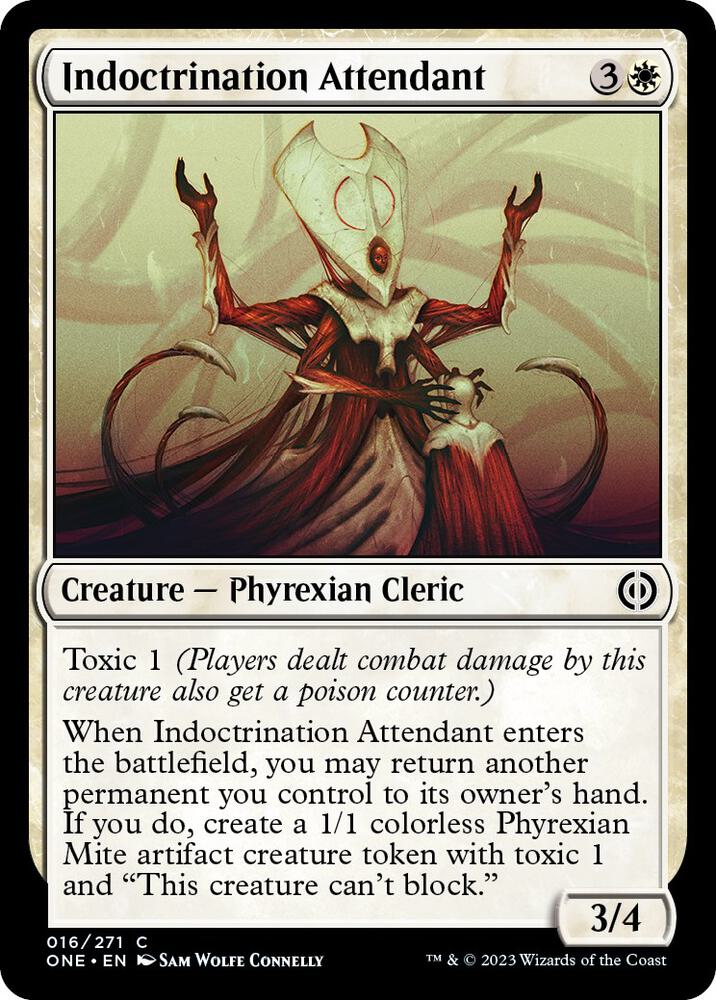 Indoctrination Attendant, Phyrexia: All Will Be One 16